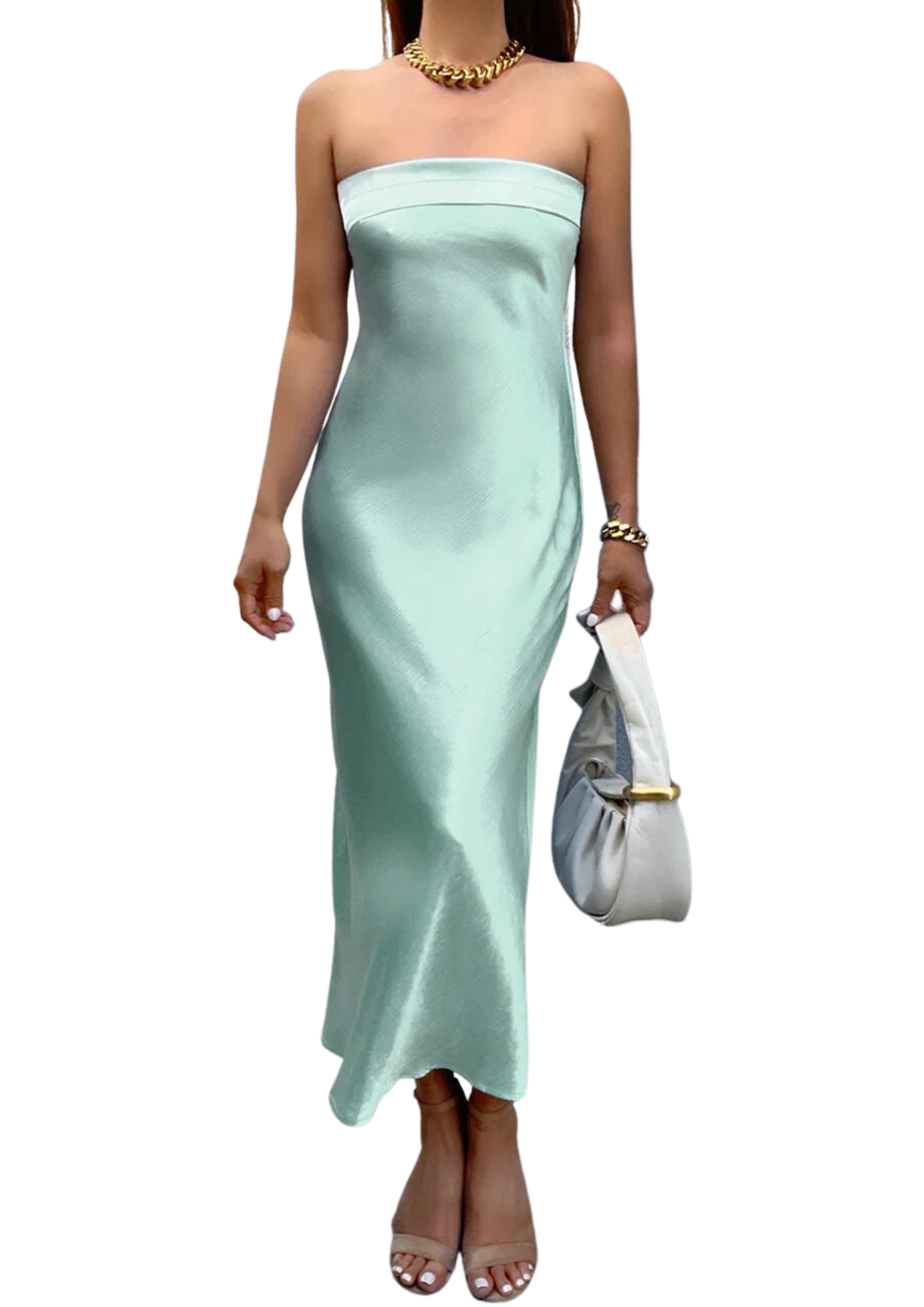 Leila Slip Dress - Sage Leila Slip Dress - Sage