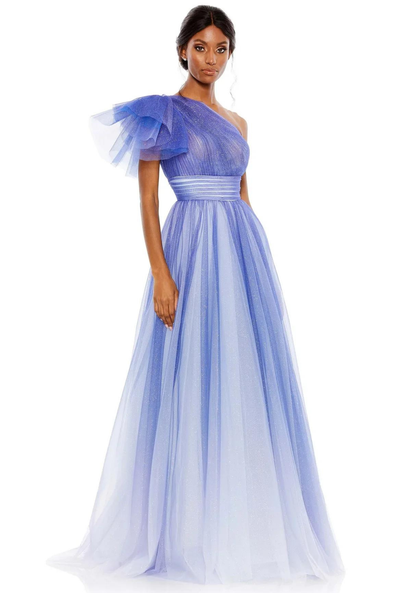Ombre ball gown best sale