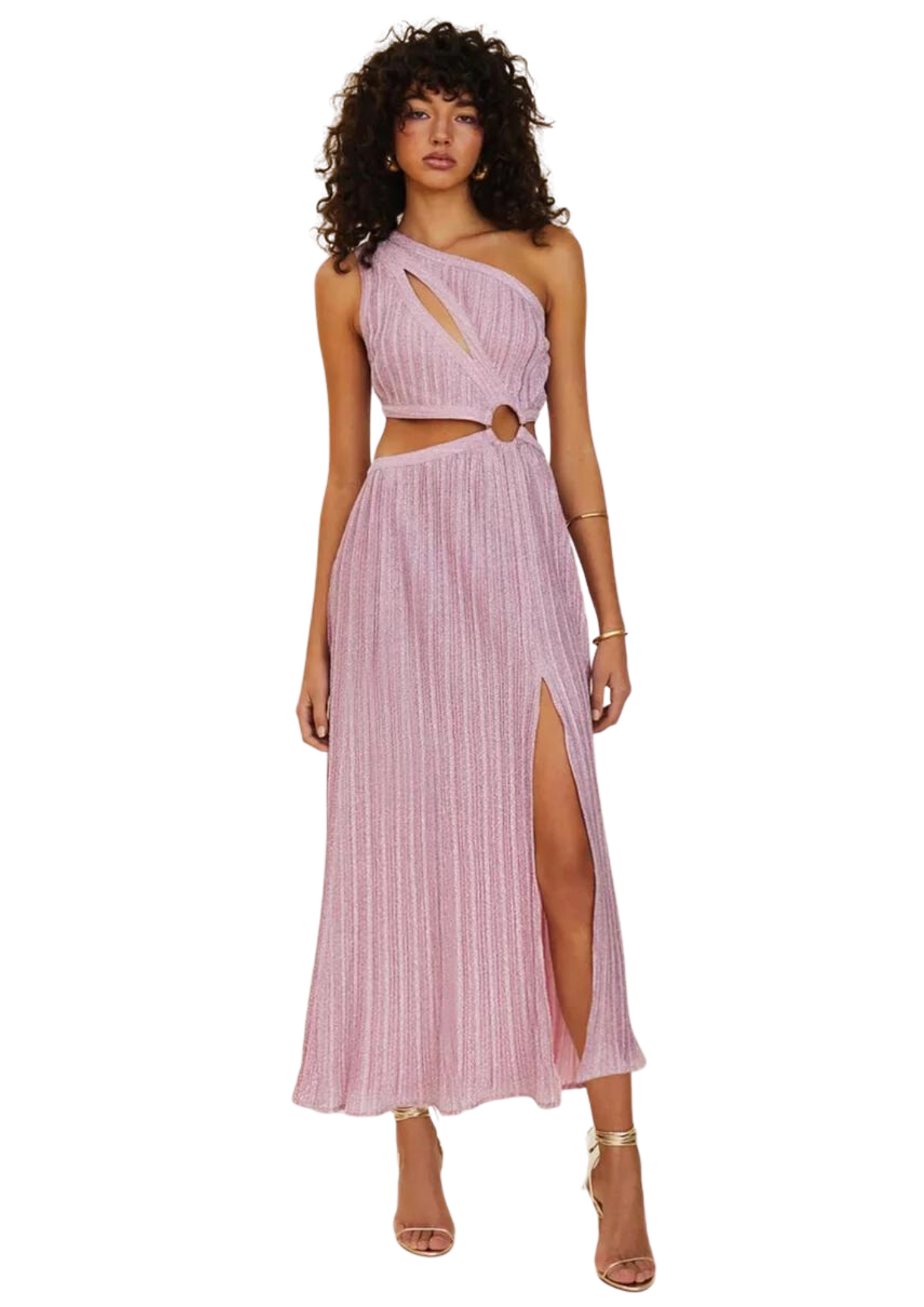 Mars Sleeveless Maxi Dress - Pink