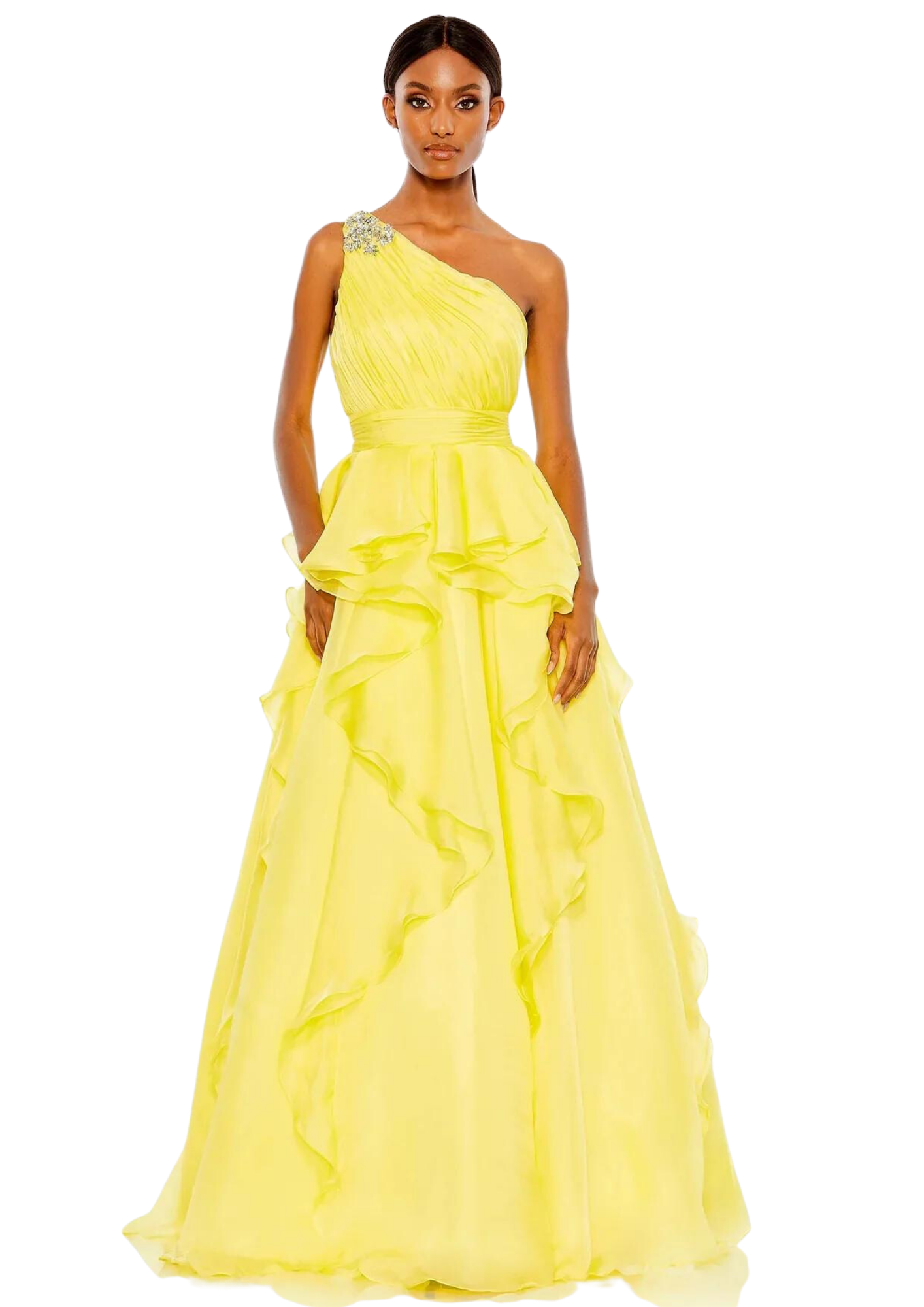 Avery Ball Gown - Lemon