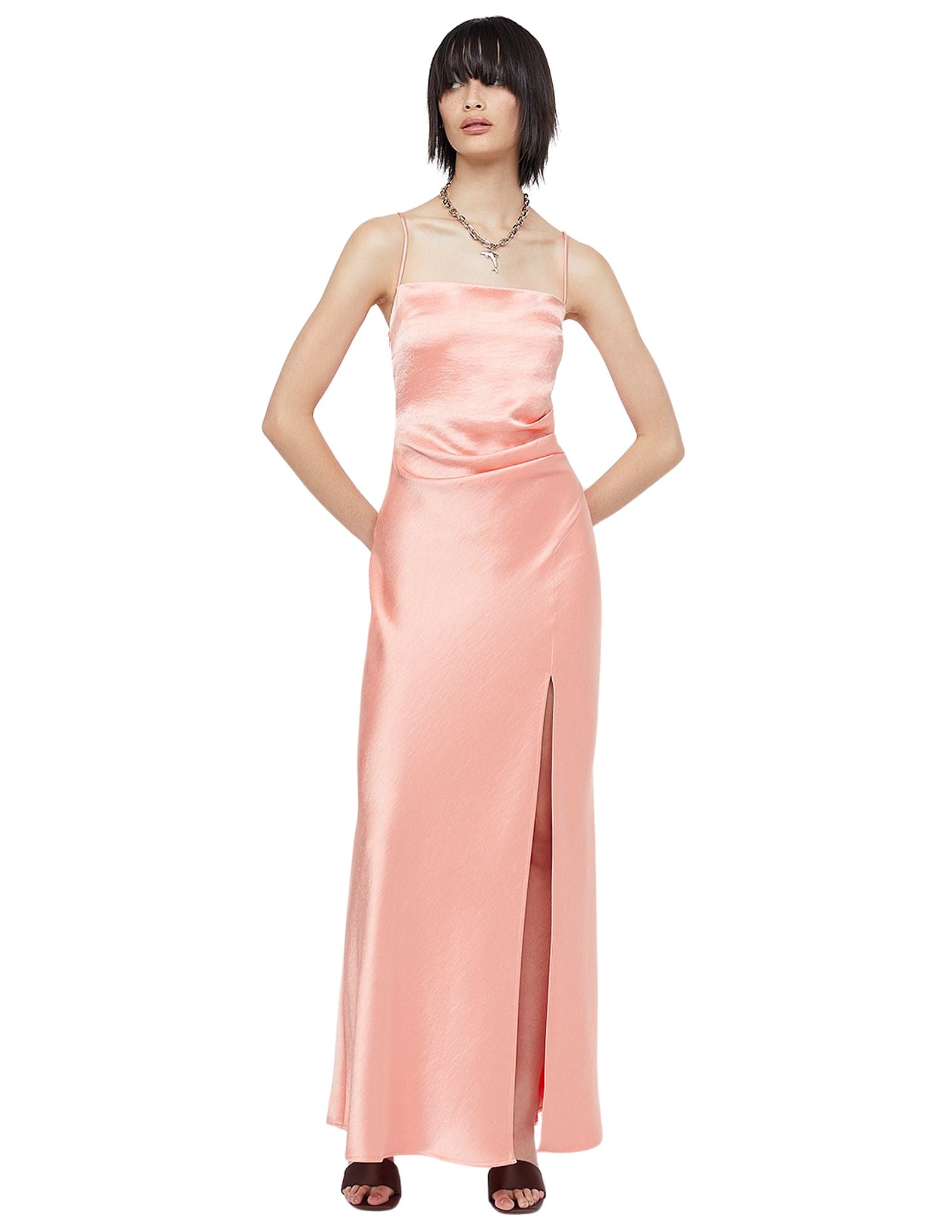 Nadia Maxi Dress - Coral