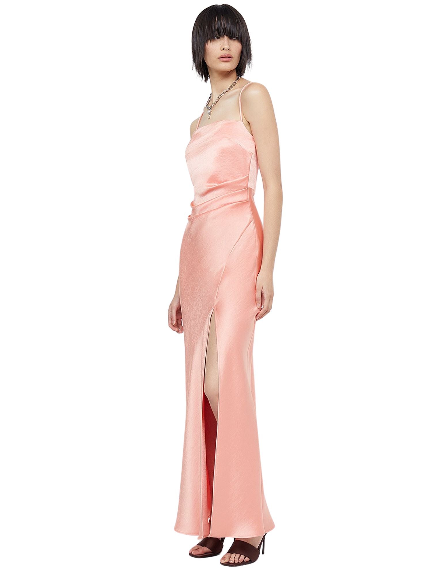 Nadia Maxi Dress - Coral