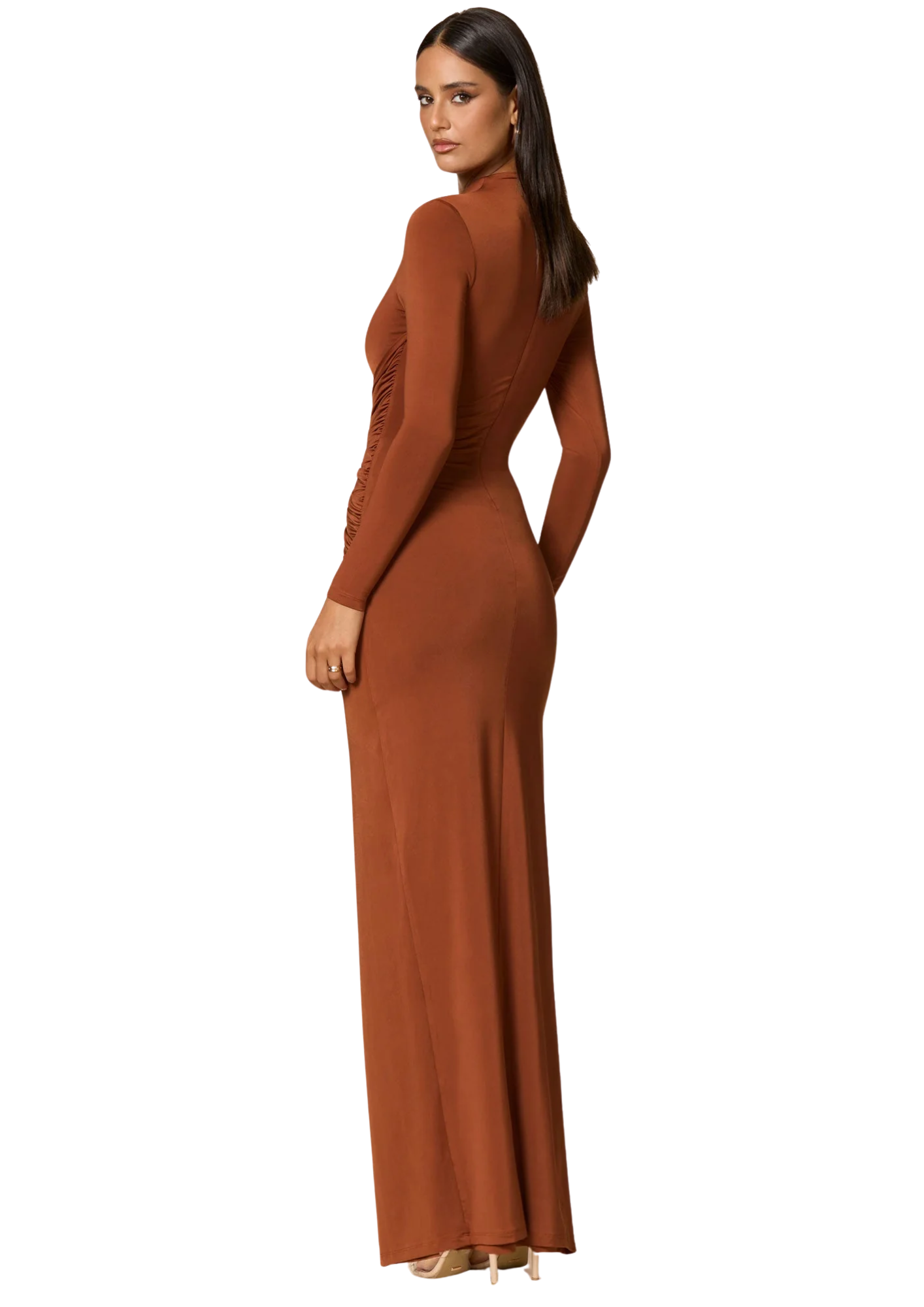 kaia maxi dress brown MINKPINK | Kaia Maxi Dress
