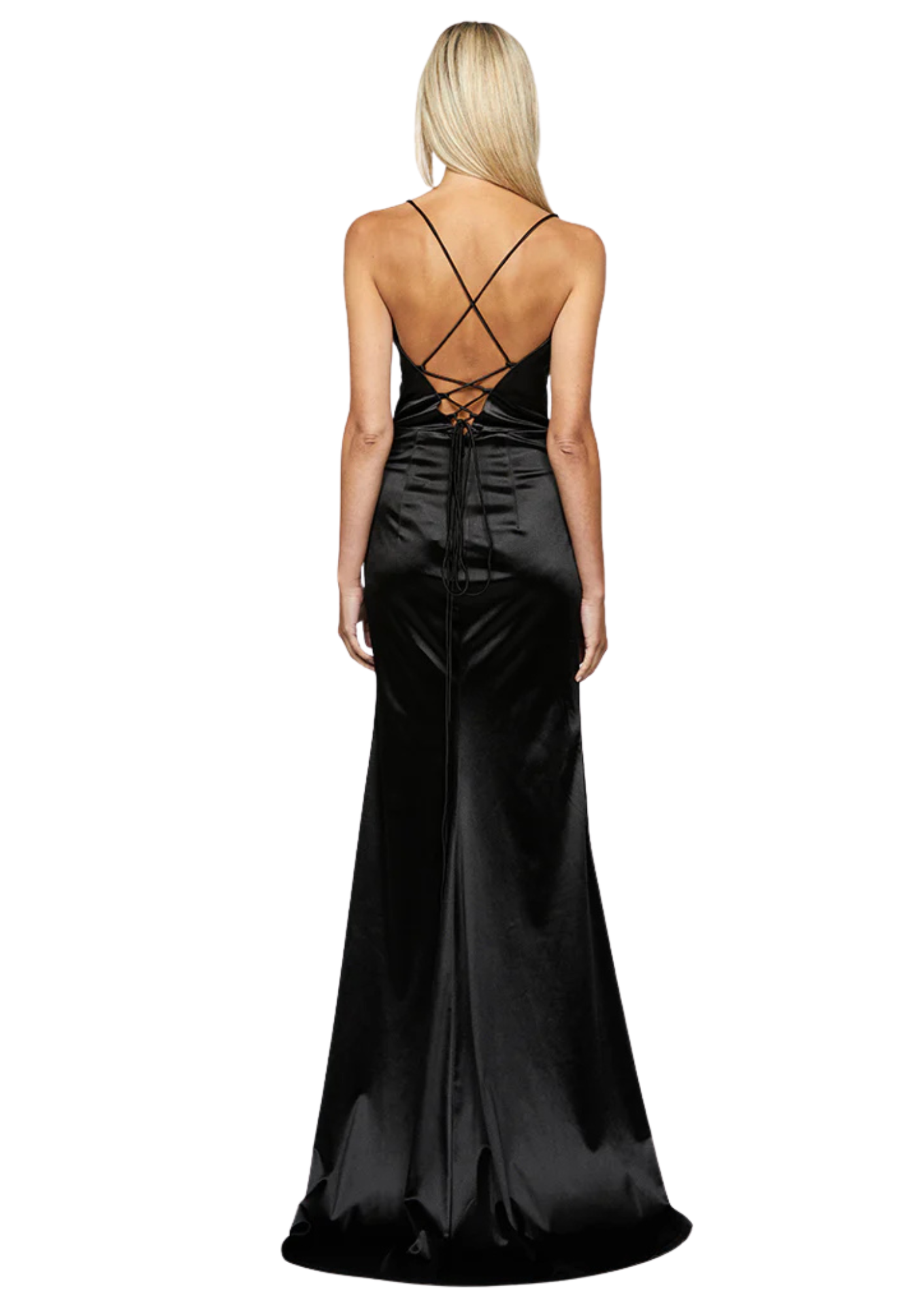 Skylar V Neck Maxi Dress - Black