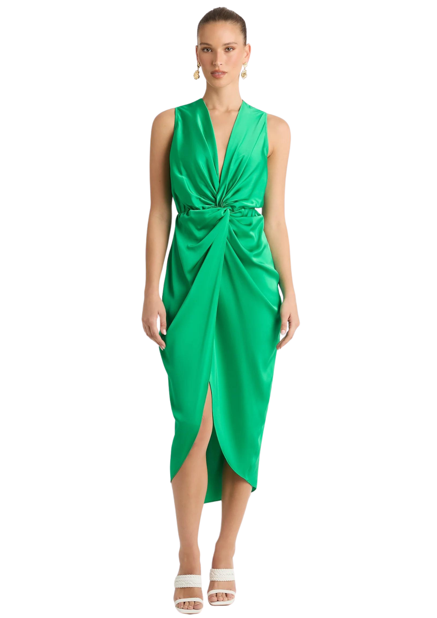 Universal Midi Dress - Emerald Green