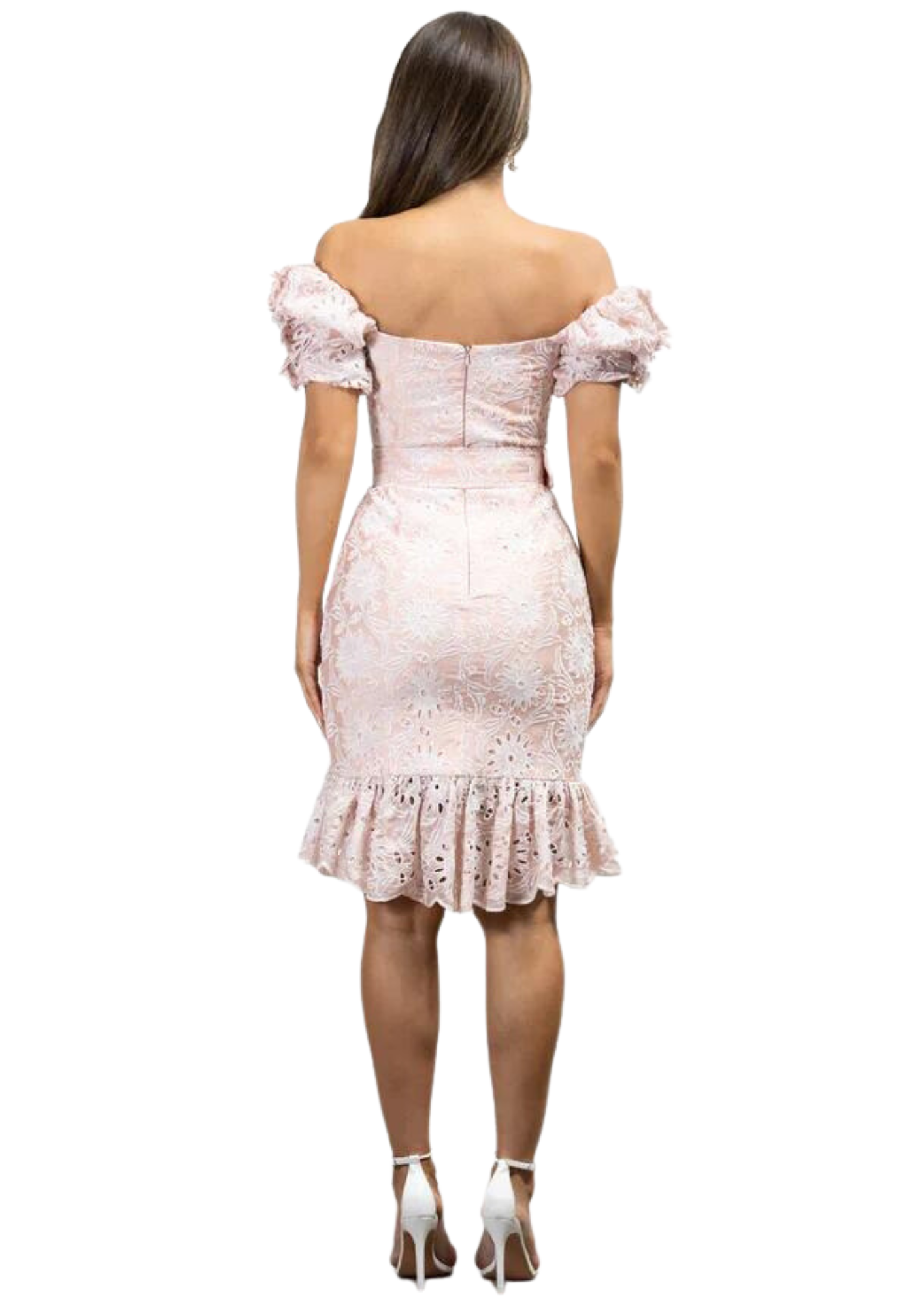 Phillipa lace sales off shoulder dress