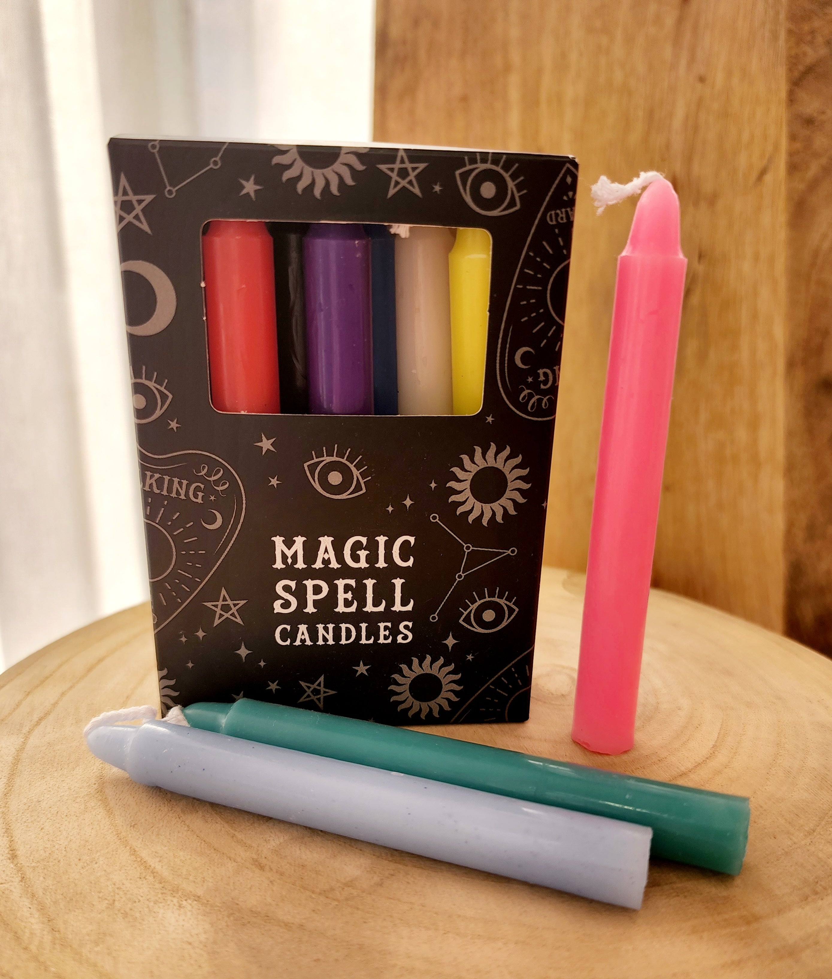 Magic Spell Candles - 12 Pack - 10cm
