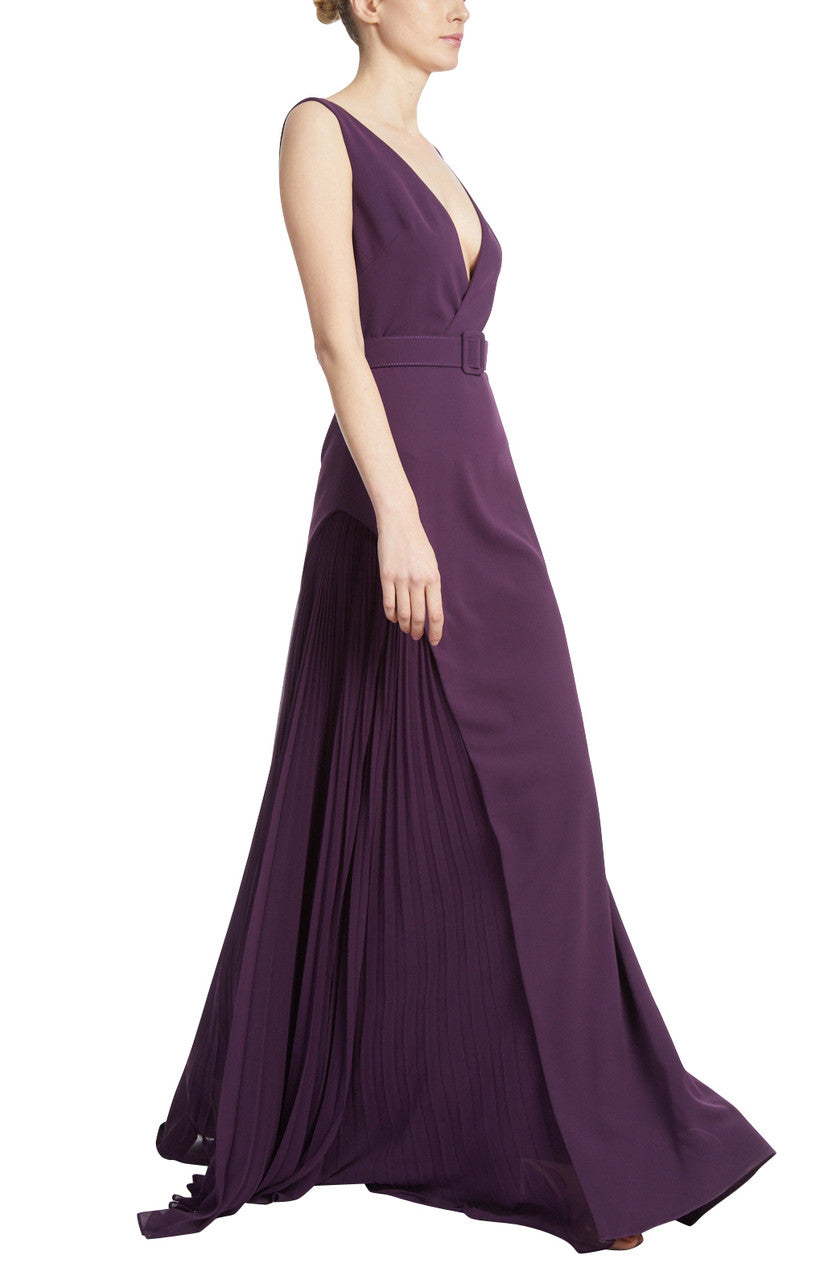 Polly Gown - Plum