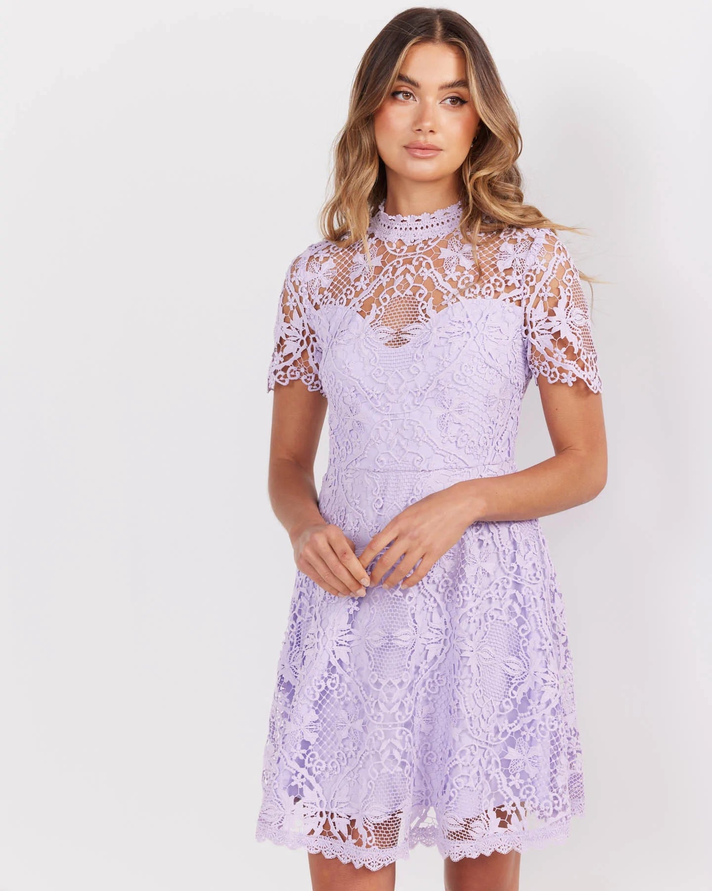 Elara Dress - Purple