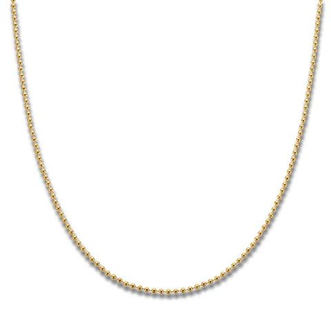 Yellow Gold Plated Ball Chain