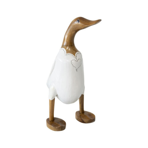 Hand-Carved Dressed-Up Duck - Baby